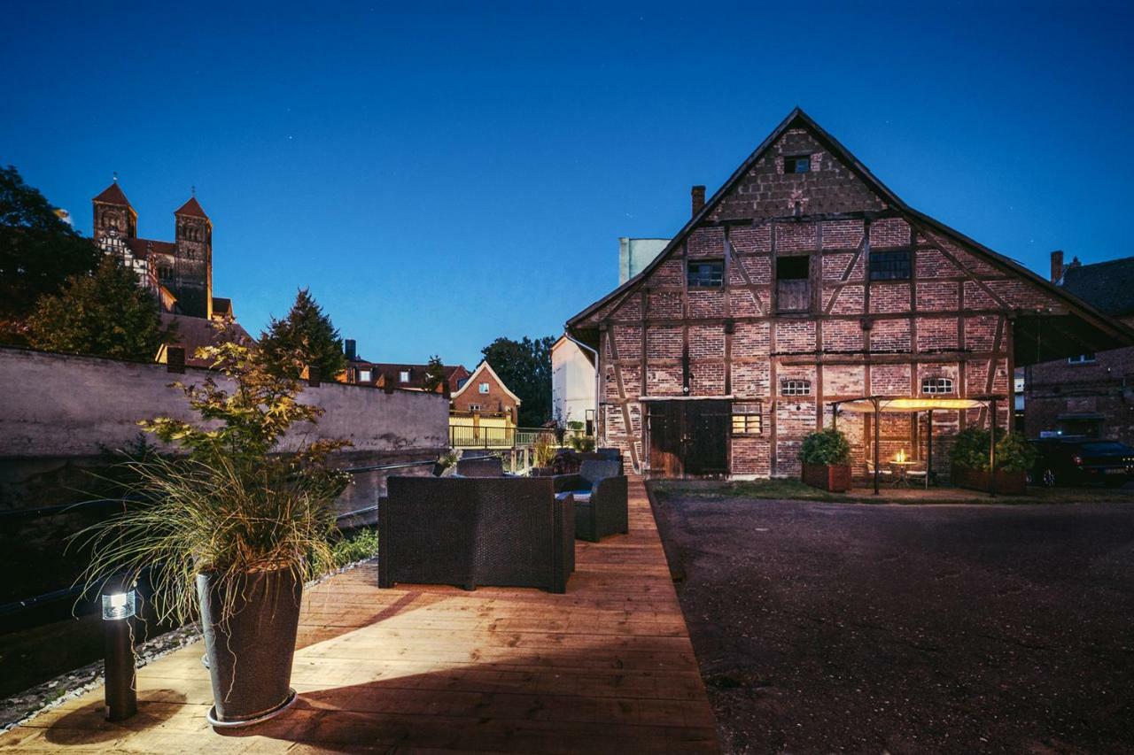 Ferienwohnungen An Der Wassermuehle Quedlinburg Exterior photo