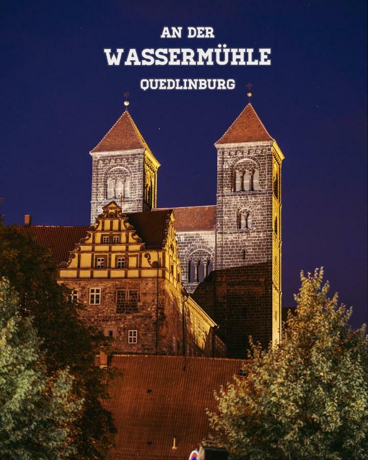 Ferienwohnungen An Der Wassermuehle Quedlinburg Exterior photo